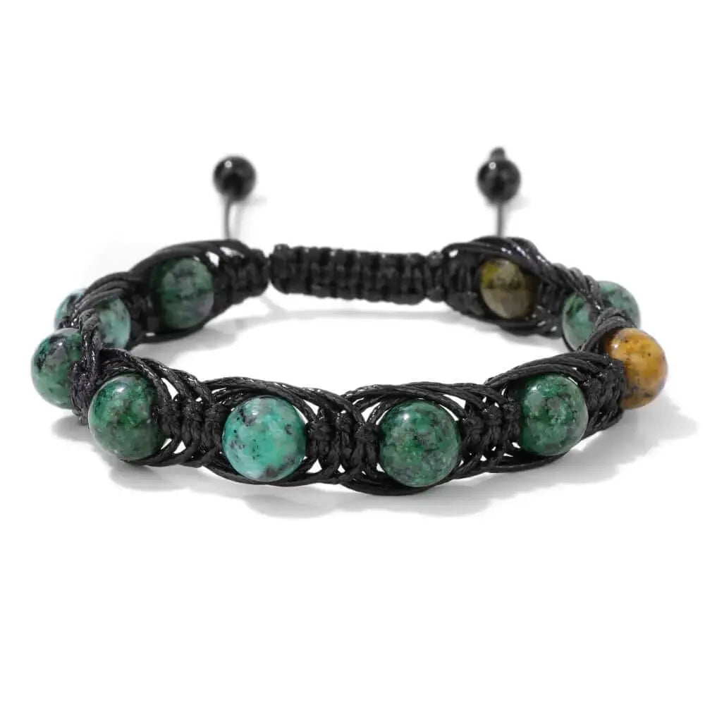 klassisches amethyst-armband naturstein & heilperlen für