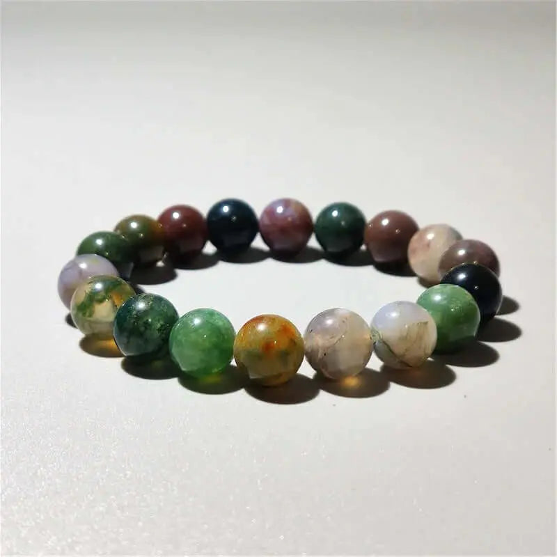 indischer Achat Naturstein Armband