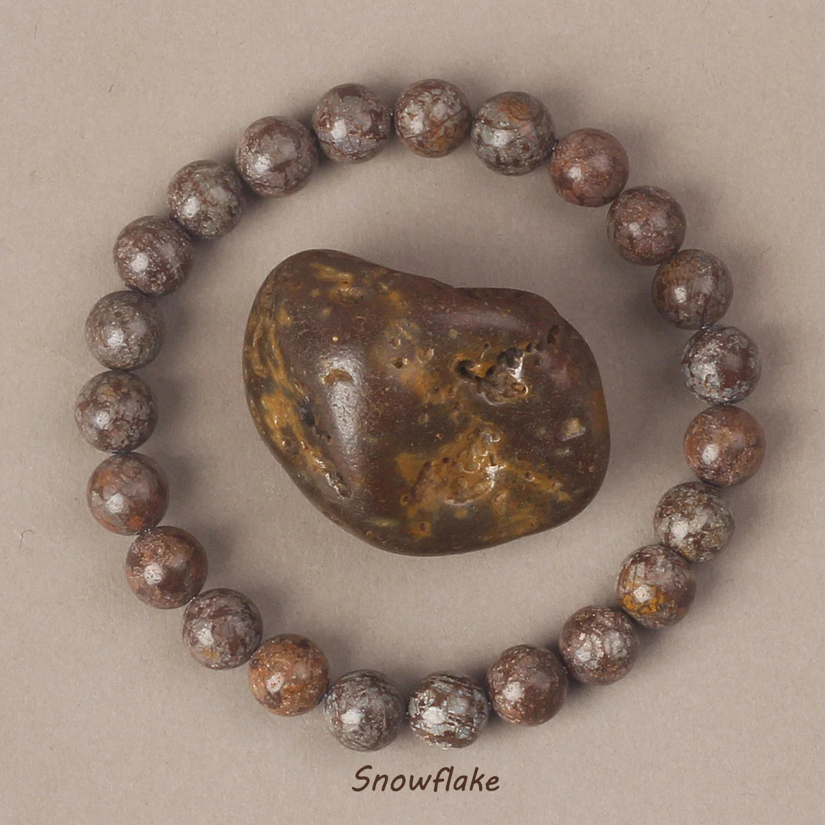 6/8 mm Pyrit-Armband – Heilstein für Energie & Blutkreislauf