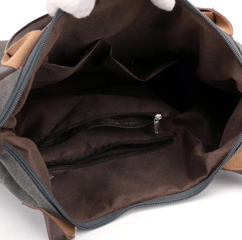 Canvas Messenger Bag Damen CJ