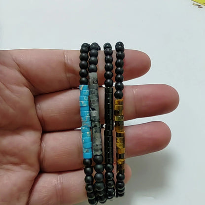 Tigerauge Armband 4MM CJ