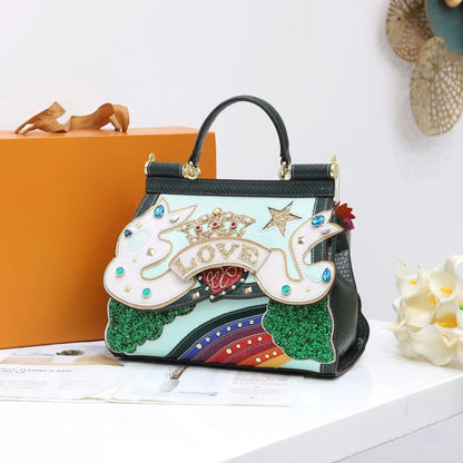 Handmade Messenger Damen Tasche CJ