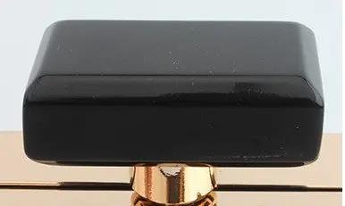 acrylic evening bag with perfume bottle