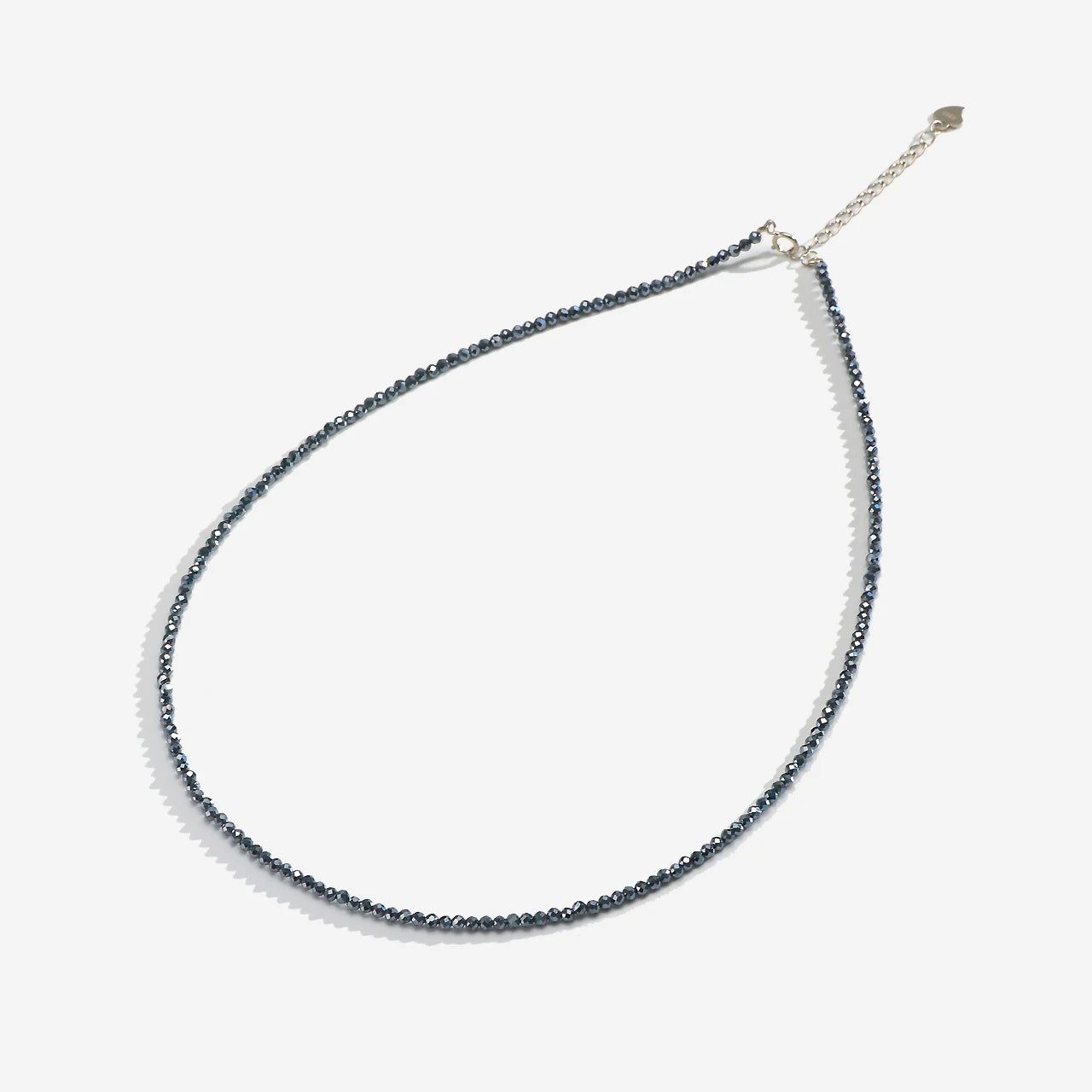 Naturstein-Halskette 2mm – Spinell, Lapis & Amethyst in 925er Silber