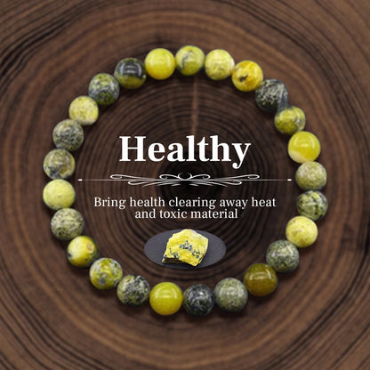 7-Chakra Naturstein-Armband – Energieschutz & Heilung für Damen & Herren