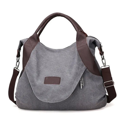 Canvas Damen Umhängetasche – Groß & Stylisch für Alltag & Reise