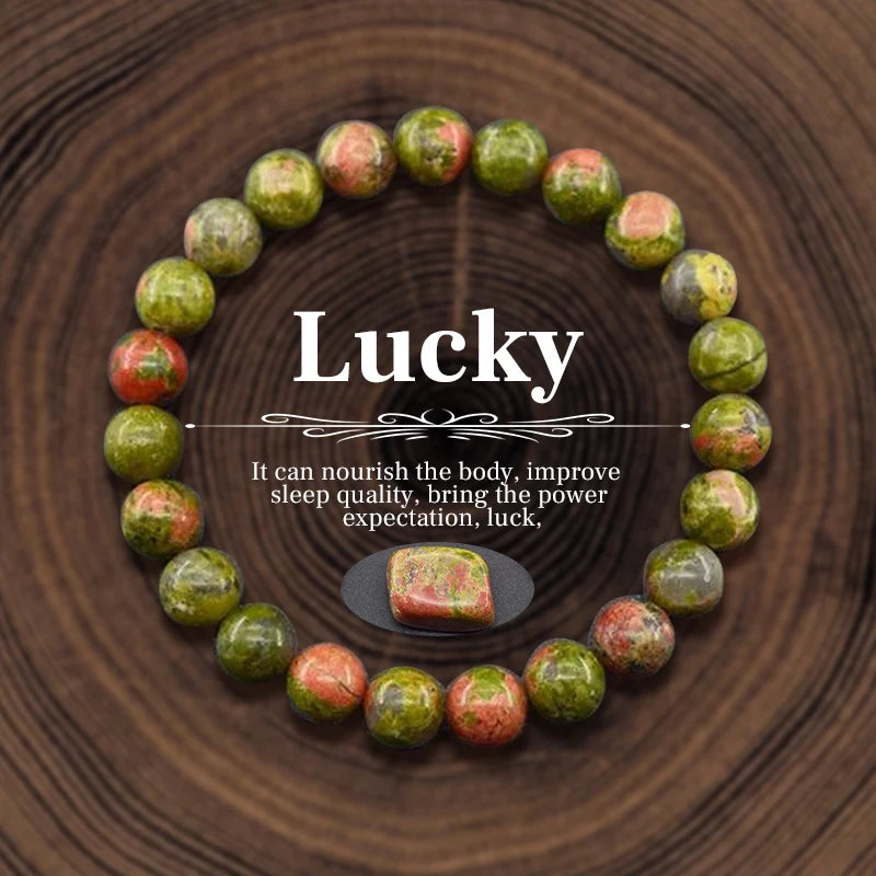 7-Chakra Naturstein-Armband – Energieschutz & Heilung für Damen & Herren