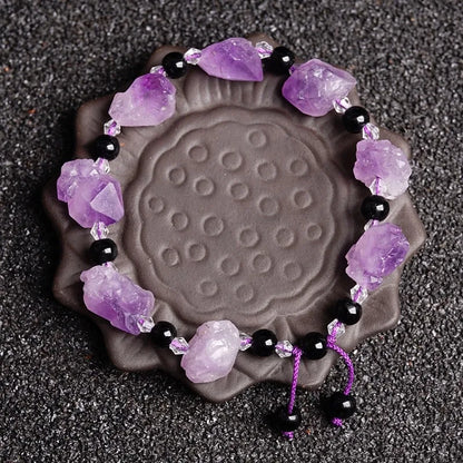 Amethyst Armband – Heilendes Energiearmband gegen Müdigkeit & Stress