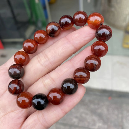 Naturstein 6/8/10/12mm Fantasie Traum Achat Perlen Armband klassische Männer Frauen minimalist ischen Yoga Heilung Meditation Schmuck