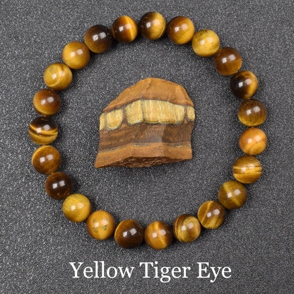 Goldener Obsidian Armband – Naturstein-Energieschmuck für Damen & Herren