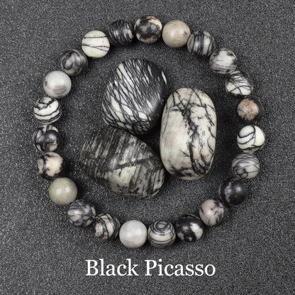 Goldener Obsidian Armband – Naturstein-Energieschmuck für Damen & Herren