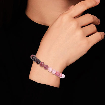 Citrin & Tigerauge Naturstein-Armband – Glück, Schutz & Gesundheit