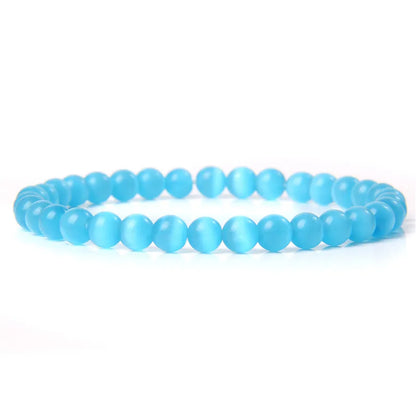 6 mm Naturstein-Armband – Apatit, Lapislazuli & Türkis für Damen & Herren