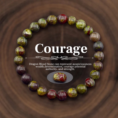 7-Chakra Naturstein-Armband – Energieschutz & Heilung für Damen & Herren
