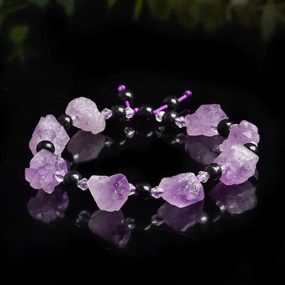 Amethyst Armband – Heilendes Energiearmband gegen Müdigkeit & Stress