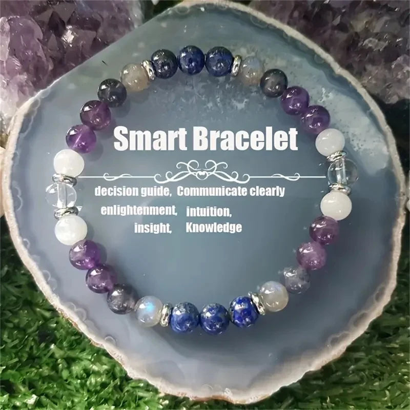 7-Chakra Naturstein-Armband – Energieschutz & Heilung für Damen & Herren
