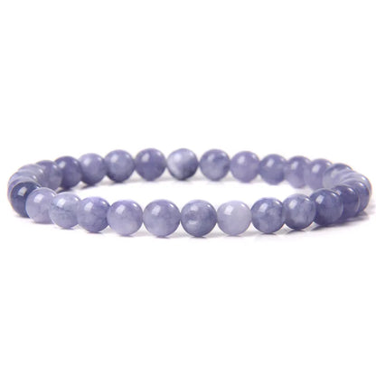 6 mm Naturstein-Armband – Apatit, Lapislazuli & Türkis für Damen & Herren
