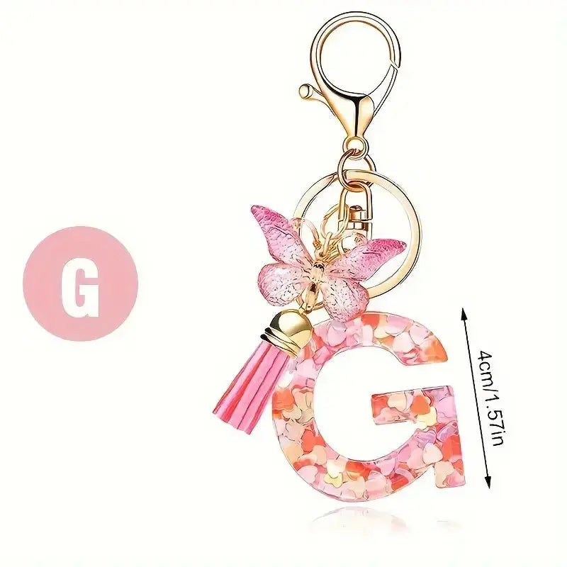 personalisierte Buchstaben Schlüsselanhänger eprolo