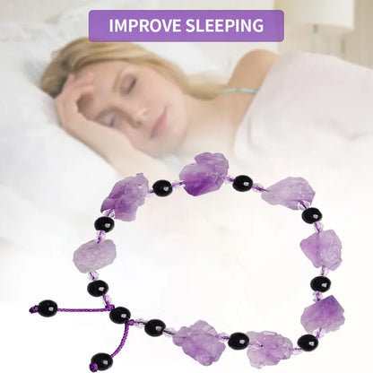 Amethyst Armband – Heilendes Energiearmband gegen Müdigkeit & Stress