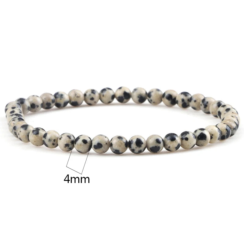 Heilstein-Armband aus Dalmatiner-Jaspis – Spiritueller Schmuck mit Bedeutung