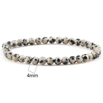 Heilstein-Armband aus Dalmatiner-Jaspis – Spiritueller Schmuck mit Bedeutung
