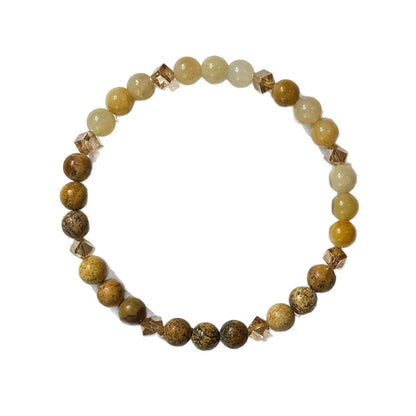 Unisex Citrin-Armband – Kraftstein für Motivation & Fülle (6 mm Perlen)