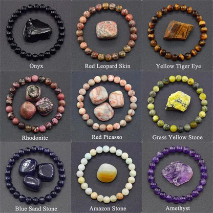 Naturschmuck - Edelstein-Armband CJ