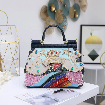 Handmade Messenger Damen Tasche CJ