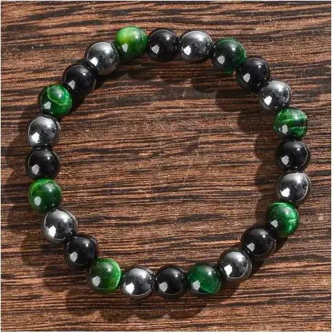 Malachit Tigeraugen Glücksarmband CJ